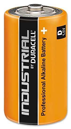 Duracell Industrial D Battery x 10