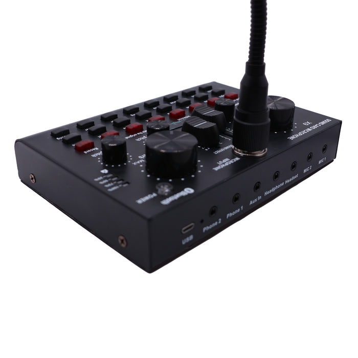 Podcast Microphone and Effects Mixer USB