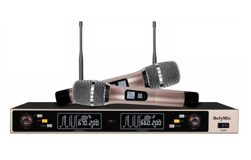 Wireless Microphone UHF 2 Way   Boly BL9000